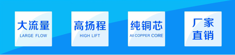 嘉能清水潛水泵與其他廠家對比，優(yōu)勢在于：大流量 高揚程 純銅芯